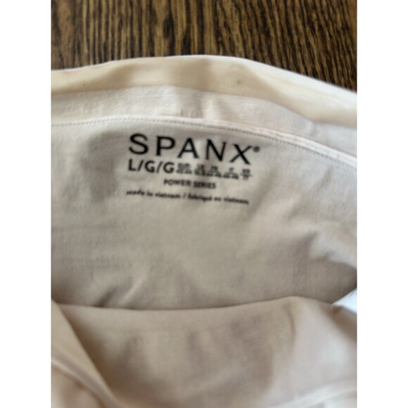 SPANXsculpt Seamless PowerHigh-Waisted Mid-Thigh Short Nude Sz Large Shapewear - Picture 6 of 12
